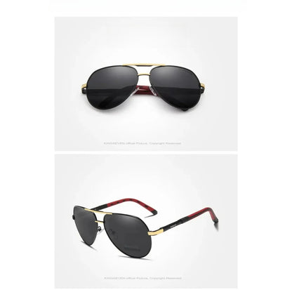 Pilot Polarized UV400 Sunglasses | Lightweight Driving Shades – CINILY UK additional product view