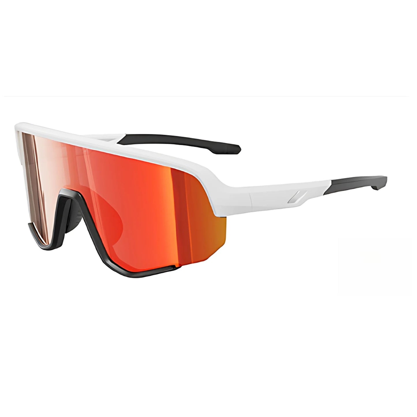TR90 Shield Sports Sunglasses with PC Cylindrical Lens for Outdoor Sports
