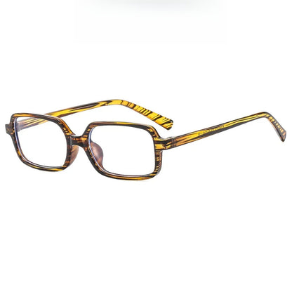 Plastic Small Rectangle Blue Light Glasses
