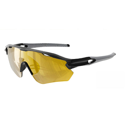 TR90 Half-Rim Windproof Sports Sunglasses for Cycling, Hiking and Outdoor Use