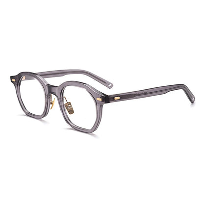 Classic Acetate Square Prescription Eyeglasses | Korea Optical Frame for Rx Lenses – CINILY UK lens detail