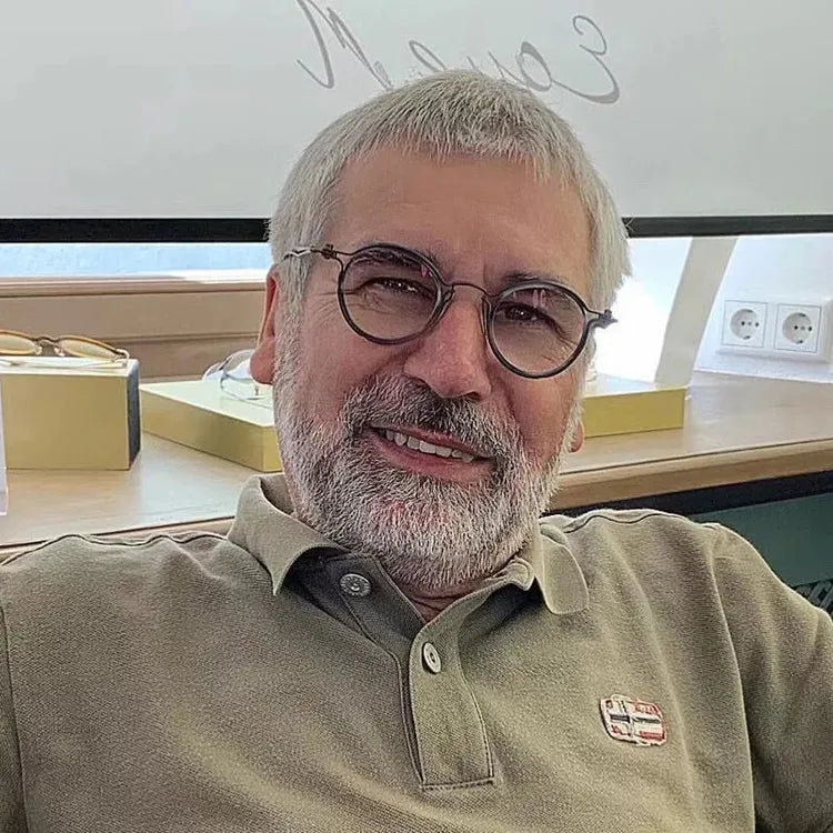 Japanese Handmade Ultralight Titanium Retro Round Prescription Glasses Frame