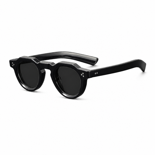 Vintage Polarised Acetate Sunglasses with UV400 Protection and a Small Fit