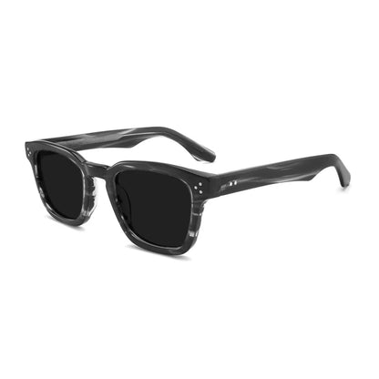 Crystal Green Polarized UV400 Sunglasses | Retro Acetate Designer Shades – CINILY UK additional product view