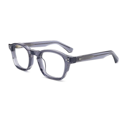 Vintage Thick Acetate Square Eyeglasses Frame | Handmade additional product view