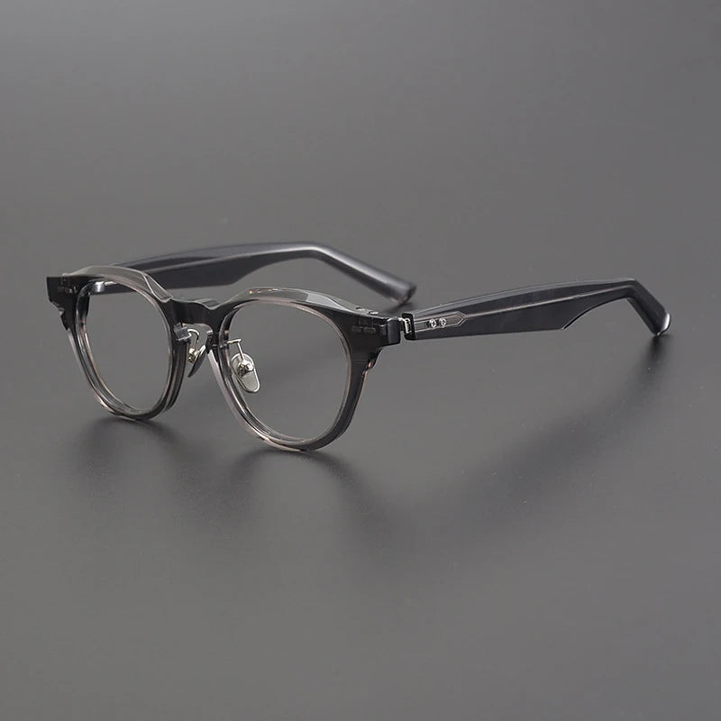 Japanese Acetate Keyhole Panto Eyeglasses