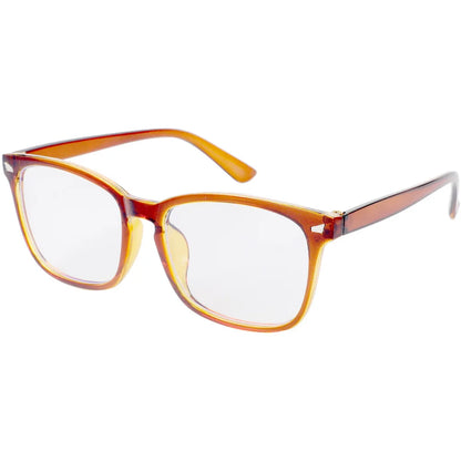 Plastic Black Square Blue Light Glasses