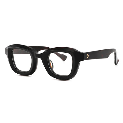 Acetate Geometric Prescription Eyeglasses | Bold Retro Rx Glasses Online – CINILY UK