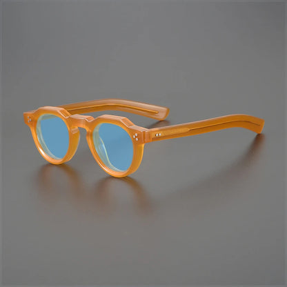 Vintage Polarised Acetate Sunglasses with UV400 Protection for a Small Fit