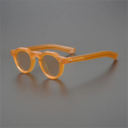Vintage Polarised Acetate Sunglasses with UV400 Protection for a Small Fit