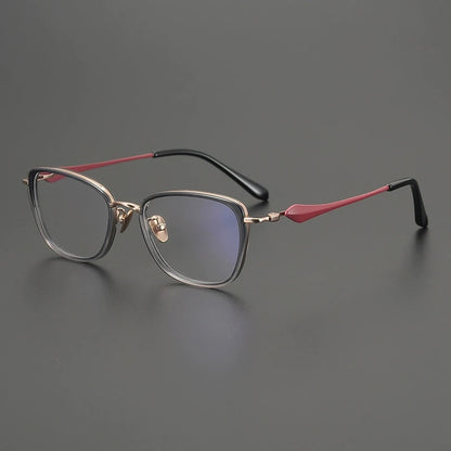 Titanium Cat Eye Eyeglasses
