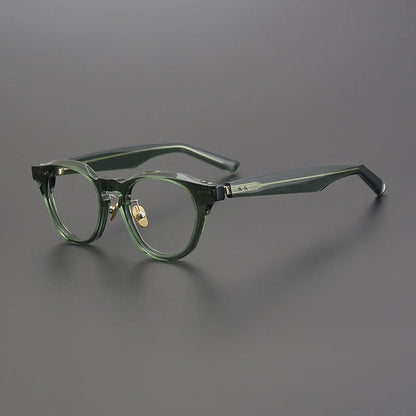 Japanese Acetate Keyhole Panto Eyeglasses