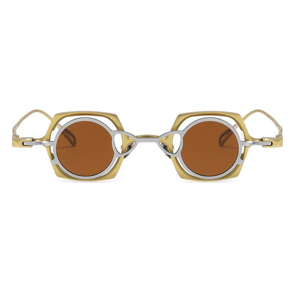 2-in-1 Magnetic Clip-On Pure Titanium Eyeglasses with Polarised Clip
