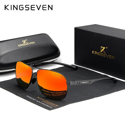 Aluminum Pilot Polarized UV400 Sunglasses | HD Driving Shades – CINILY UK