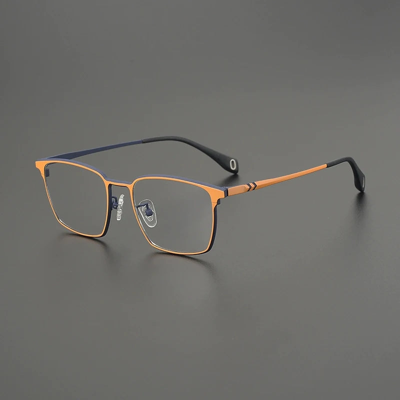 Titanium Neon Square Prescription Eyeglasses