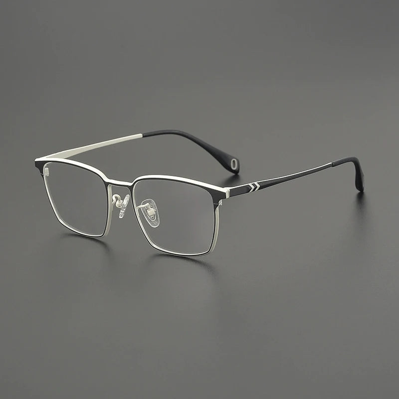 Titanium Neon Square Prescription Eyeglasses