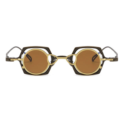 2-in-1 Magnetic Clip-On Pure Titanium Eyeglasses with Polarised Clip additional product view