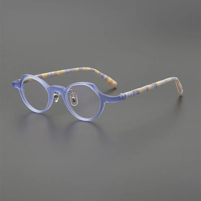 Acetate Small Cat Eye Prescription Eyeglasses | Petite Optical Frame for Rx Lenses – CINILY UK front view