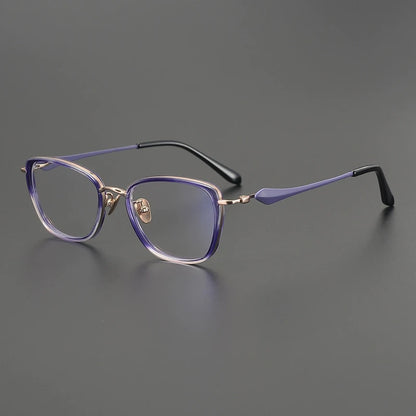 Titanium Cat Eye Eyeglasses