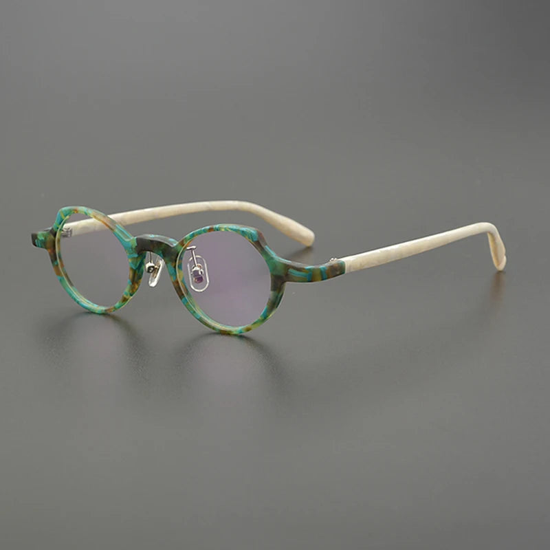 Acetate Small Cat Eye Prescription Eyeglasses | Petite Optical Frame for Rx Lenses – CINILY UK - Green
