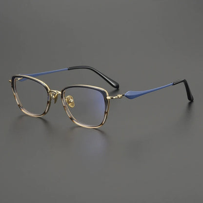 Titanium Cat Eye Eyeglasses
