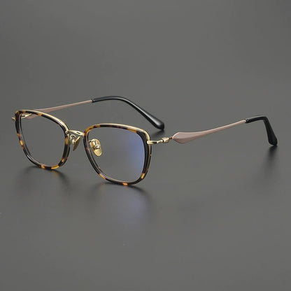 Titanium Cat Eye Eyeglasses