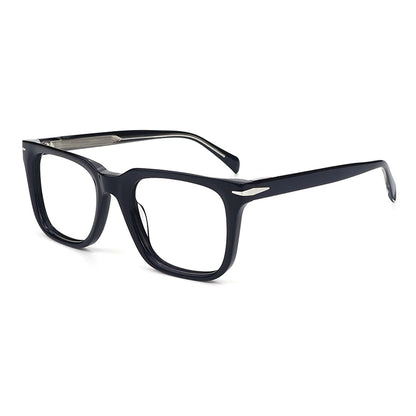 Two-Tone Acetate Eyeglasses Frame | Vintage Black/Tortoise