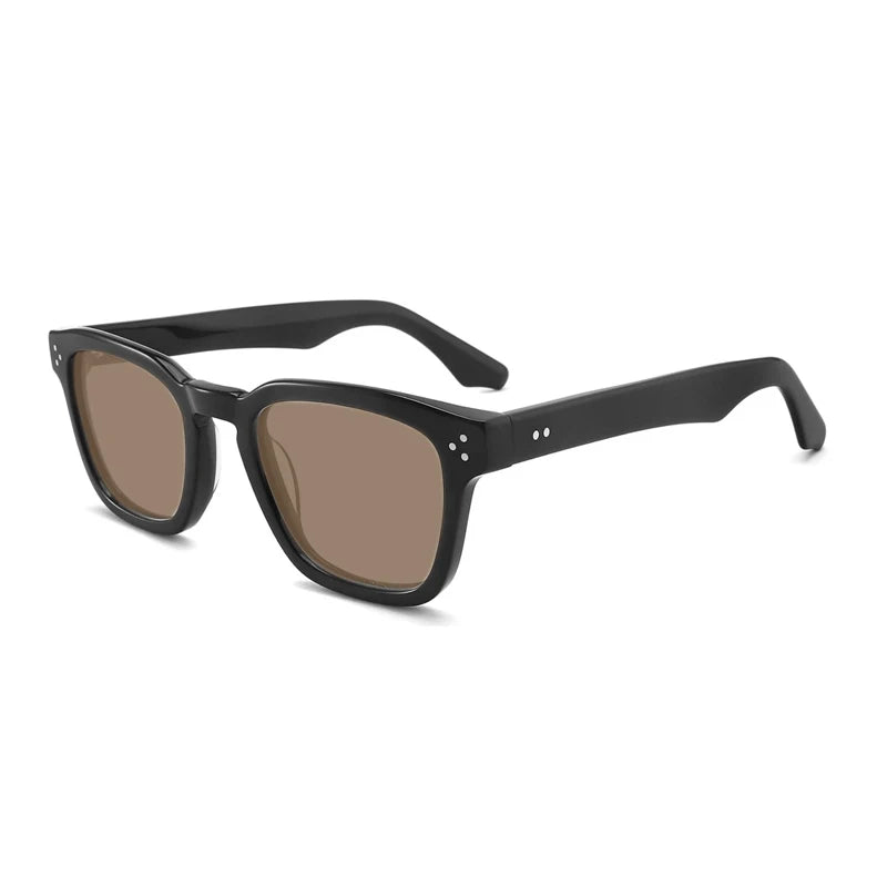 Acetate Crystal Green Polarized UV400 Sunglasses