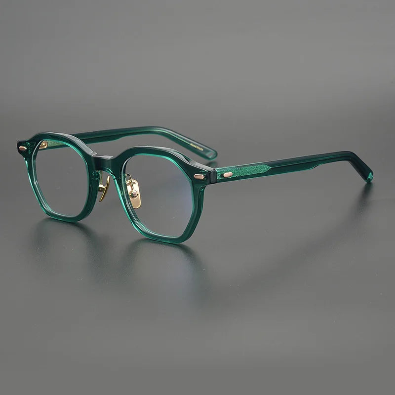 Classic Acetate Square Eyeglasses