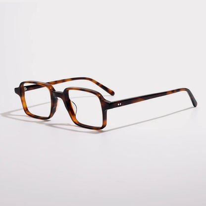 Acetate Tortoise Square Prescription Eyeglasses