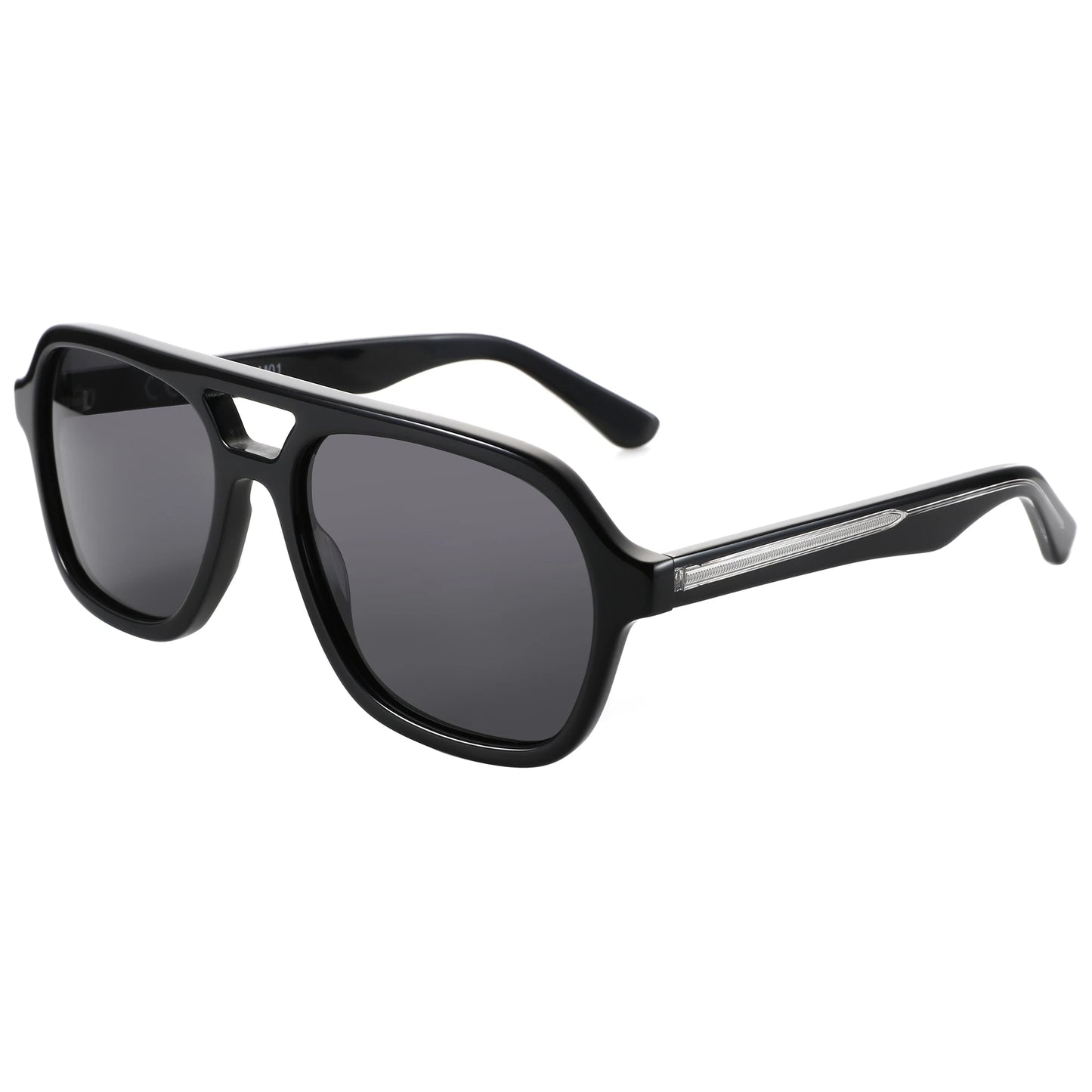 Acetate Tortoise Pilot Polarized UV400 Sunglasses