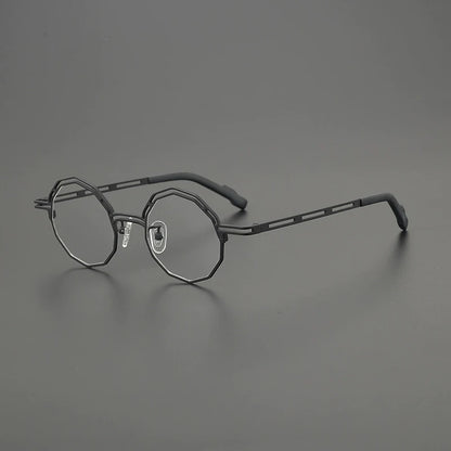 Titanium Round Prescription Eyeglasses | Lightweight Retro Rx Glasses Online – CINILY UK