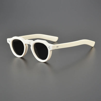 Vintage Polarised Acetate Sunglasses with UV400 Protection for a Small Fit