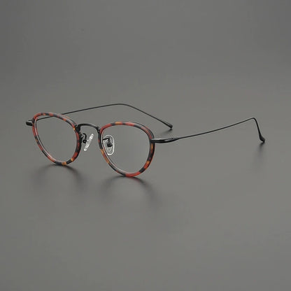Titanium Cat Eye Prescription Eyeglasses