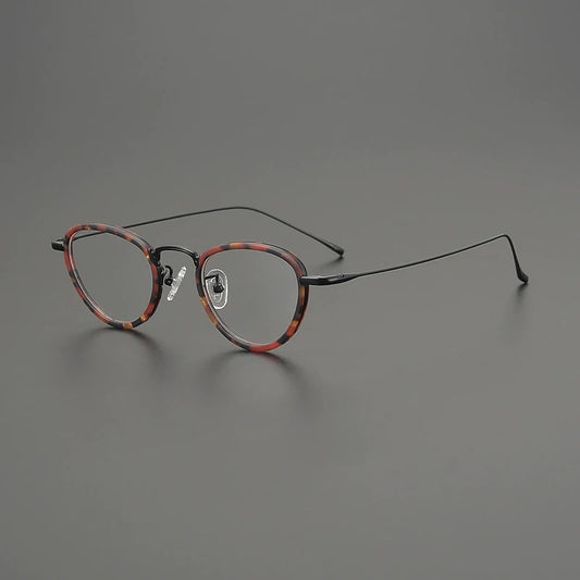 Titanium Cat Eye Prescription Eyeglasses
