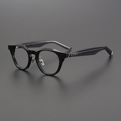 Japanese Acetate Keyhole Panto Eyeglasses