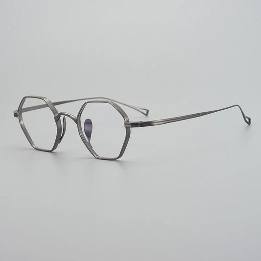 Ultra-Light Titanium Round Prescription Eyeglasses | Minimal Optical Frame for Rx Lenses – CINILY UK