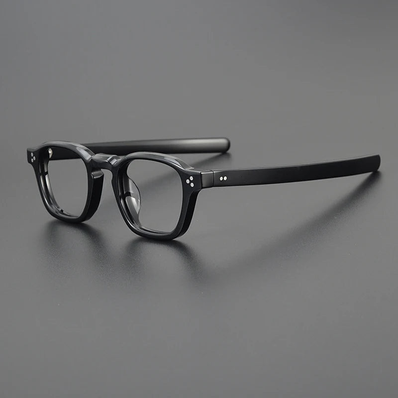 Vintage Small Round Acetate Glasses Frame