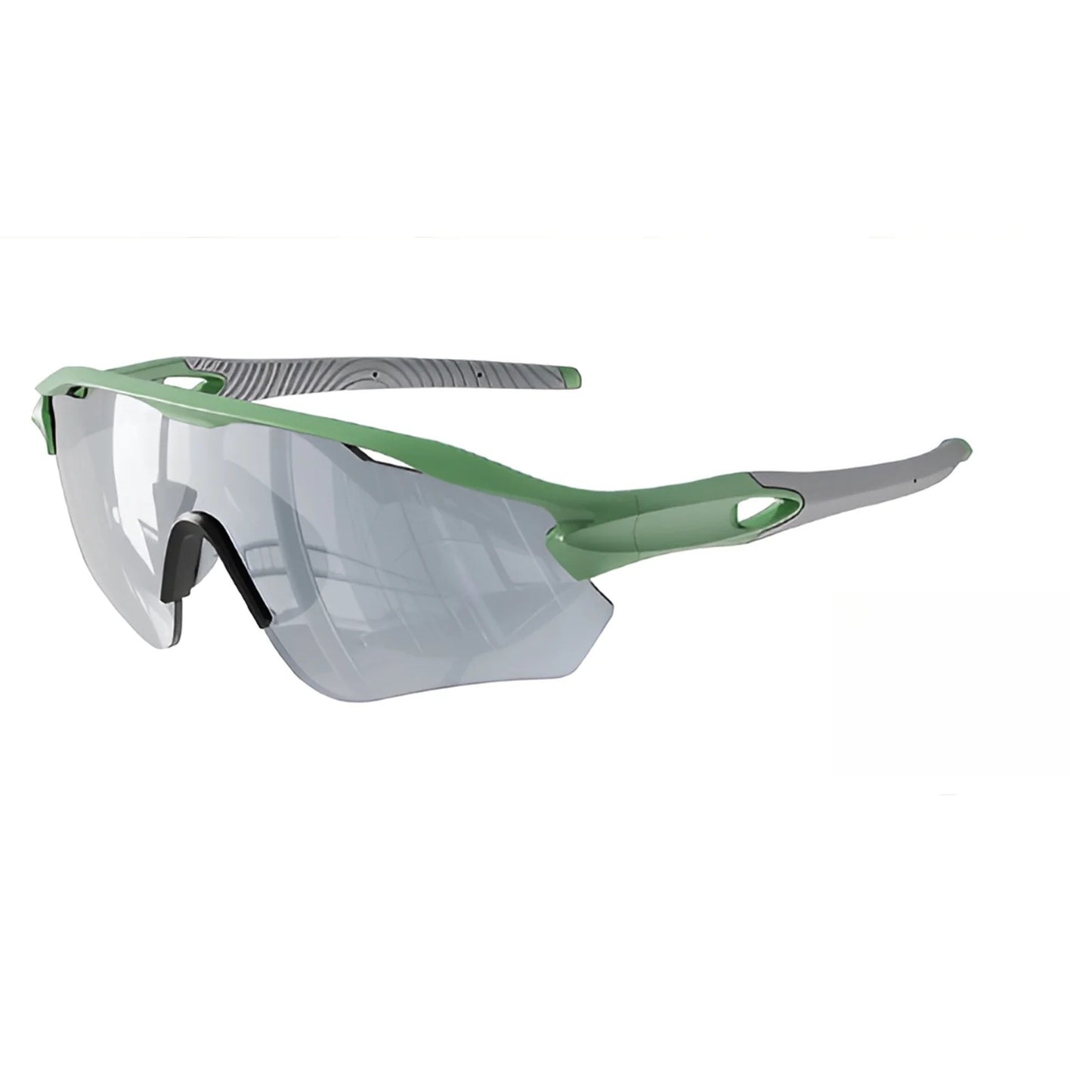TR90 Half-Rim Windproof Sports Sunglasses for Cycling, Hiking and Outdoor Use