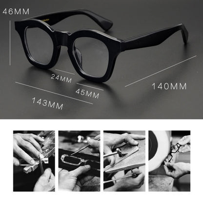 Acetate 1960s Panto Eyeglasses