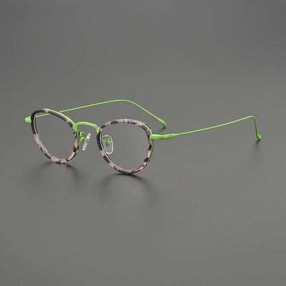 Titanium Cat Eye Prescription Eyeglasses