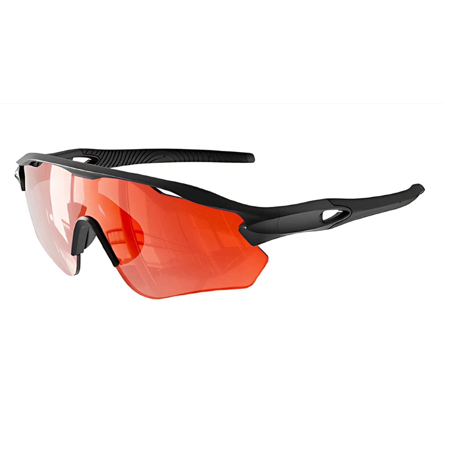 TR90 Half-Rim Windproof Sports Sunglasses for Cycling, Hiking and Outdoor Use
