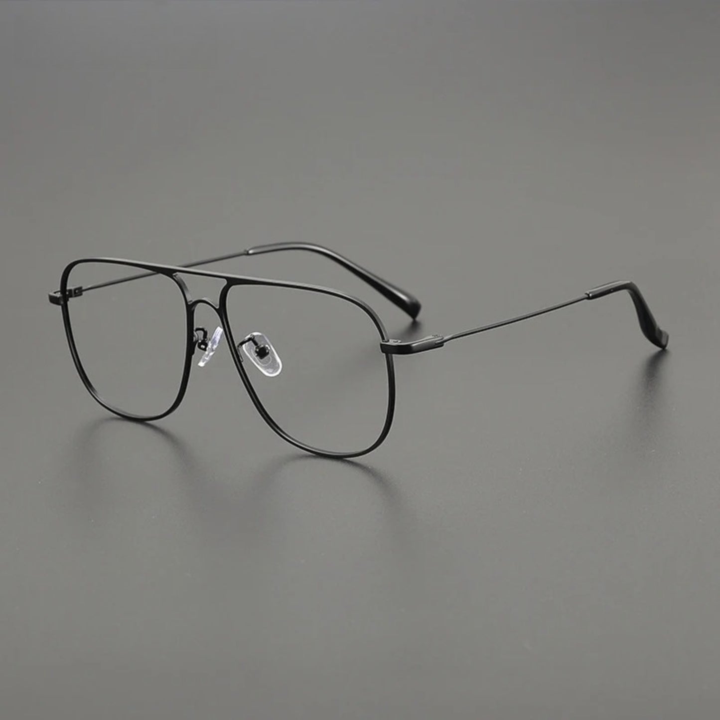 Titanium Oversized Pilot Eyeglasses