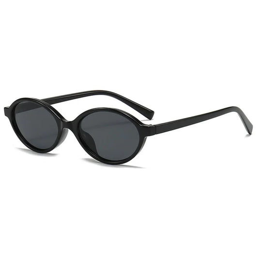 Small Oval UV400 Sunglasses | Vintage Unisex Fashion Shades – CINILY UK