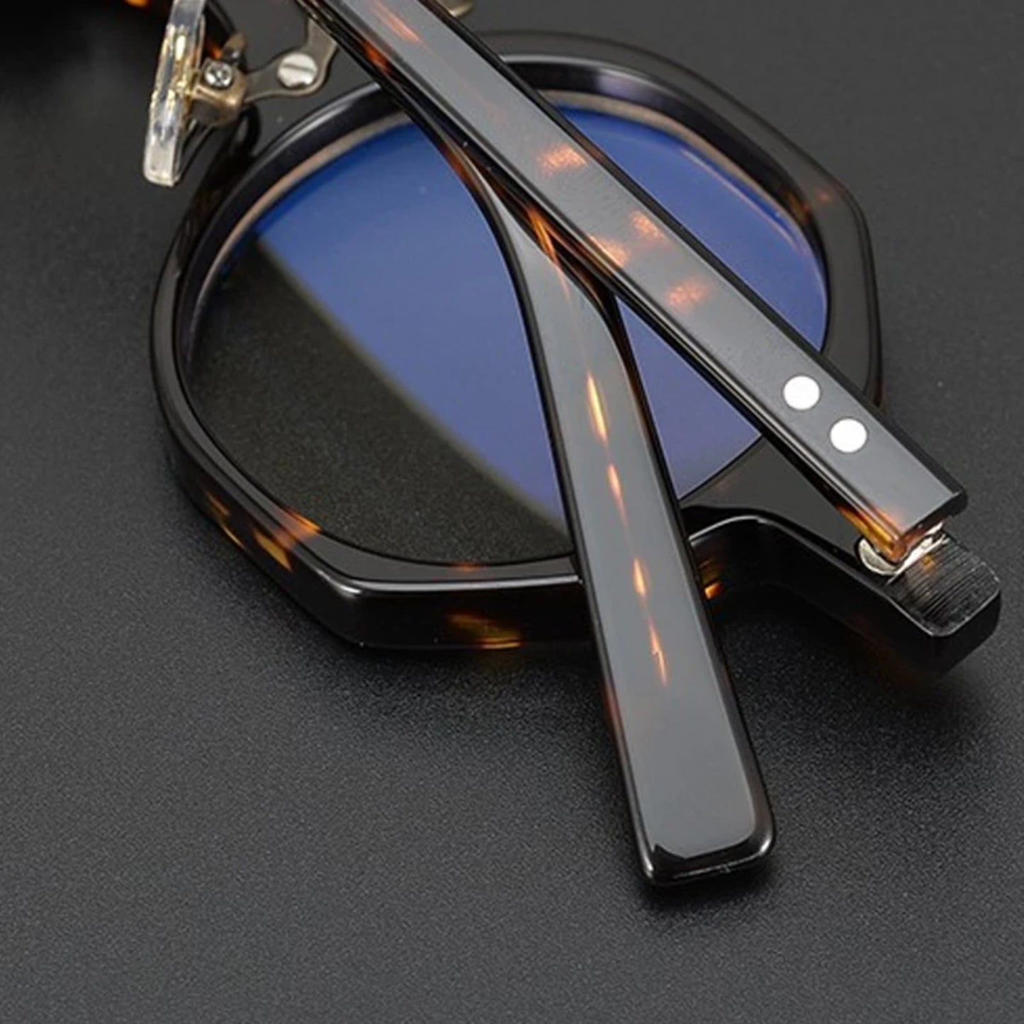 Acetate Round Prescription Eyeglasses