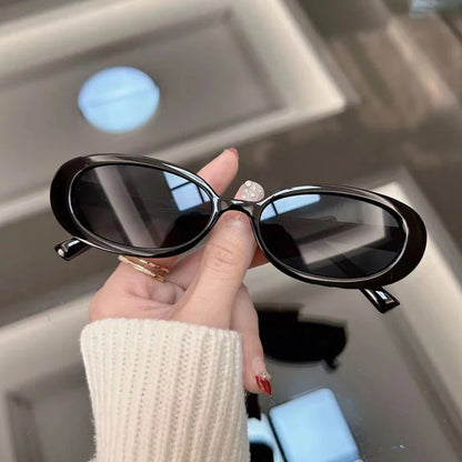 Leopard Oval Mirror Sunglasses | Retro Women’s Fashion Shades – CINILY UK