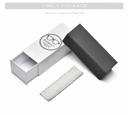 CINILY 98607 round titanium alloy glasses frame additional product view