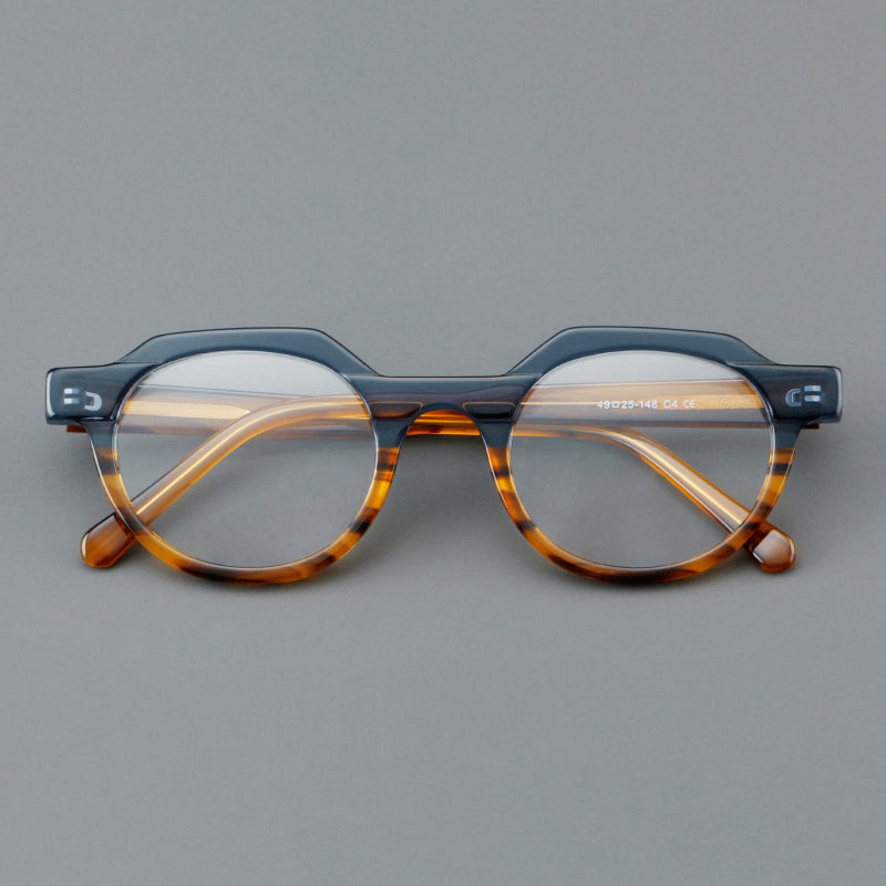 Vintage Acetate Glasses Frames side view