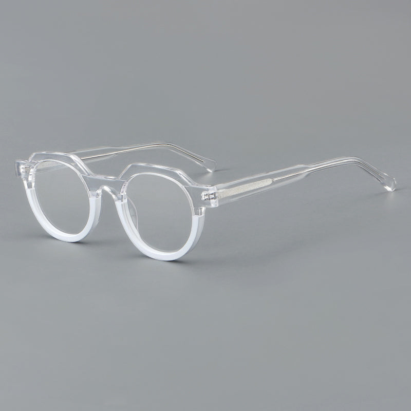 Vintage Acetate Glasses Frames - Clear