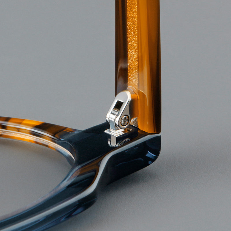 Vintage Acetate Glasses Frames temple detail